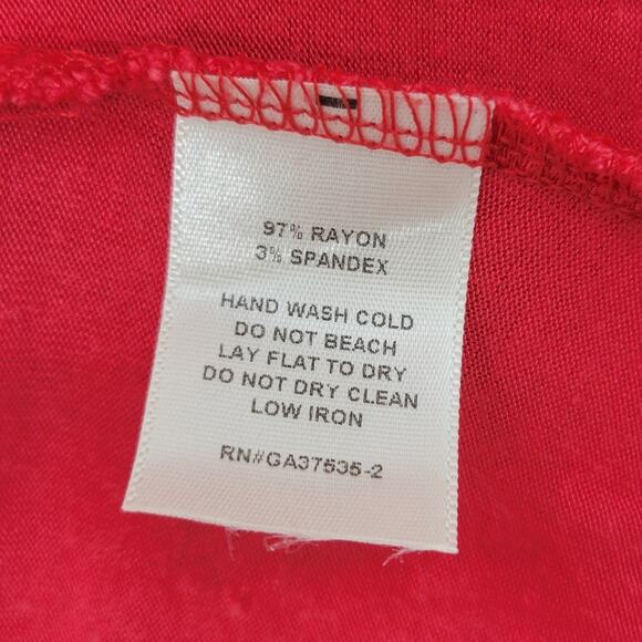 Monteau Maxi Tank Dress Womens M Beige Red Tan Color Block V Neck Sleeveless - Picture 4 of 12